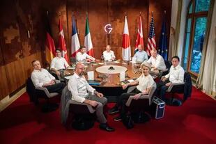 Los líderes de los países del G-7, reunidos en Alemania el año pasado