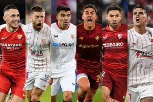 Sevilla y Roma definen la Europa League con cuatro campeones en Qatar y otros dos jugadores de la Era Scaloni