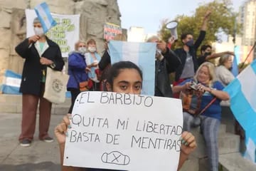 Protesta #17A en Mar del Plata