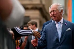Britain's Prince Charles at an event in Birmingham, England on July 28, 2022