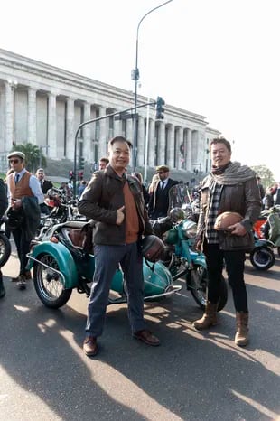 Patrix Liao y Minko Li, cultores de las motos vintage
