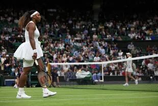 La última función de Serena Williams: el 29 de junio de 2021, abandonó en la primera ronda de Wimbledon por una lesión.