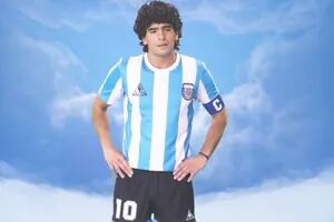 El increíble avatar de Maradona que le puso la piel de gallina a sus fans