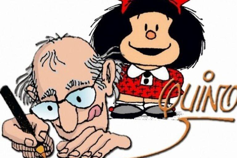 Quino y Mafalda, según Quino