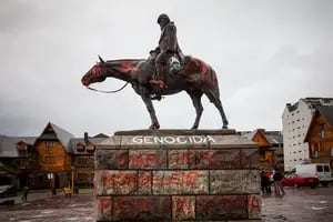 Continúa la polémica por el traslado del monumento a Roca en Bariloche