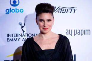 Valeria Bertuccelli en la 49a edición de los Premios Emmy Internacionales en Nueva York