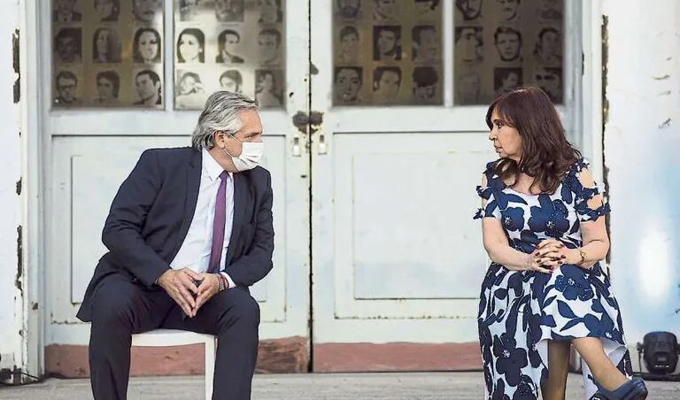 24 de marzo: Alberto Fernández y Cristina Kirchner, por caminos separados también en eliv annivario del golpe