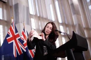 Jacinda Ardern dio detalles sobre la estrategia contra la pandemia en el Parlamento de Wellington