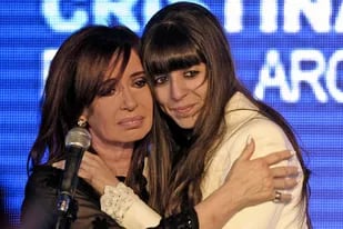 Cristina Kirchner con su hija Florencia
