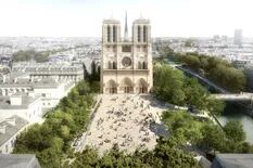 Notre-Dame va a tener un nuevo aspecto: así será el entorno sustentable y verde de la catedral parisina