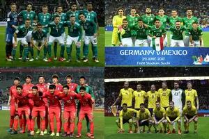 La guía del Mundial. Grupo F: Alemania, México, Suecia y Corea del sur