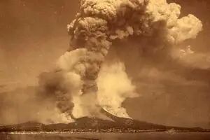 La violenta erupción de un volcán que provocó el sonido más fuerte de la historia y que repercutió hasta en Buenos Aires
