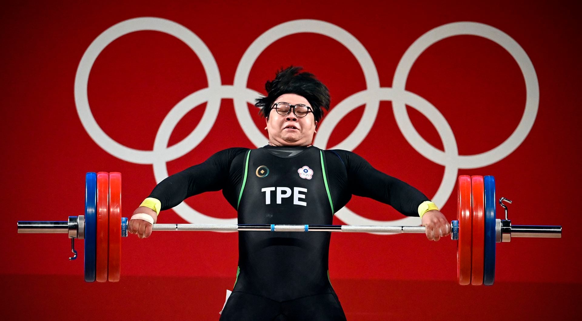 Hsieh Yun-ting de Taiwán intenta su levantamiento de + 109 kg 
