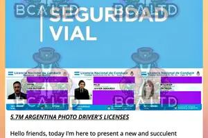 Hackean la base de datos de licencias de conducir y muestran las de Milei y Bullrich como “prueba”