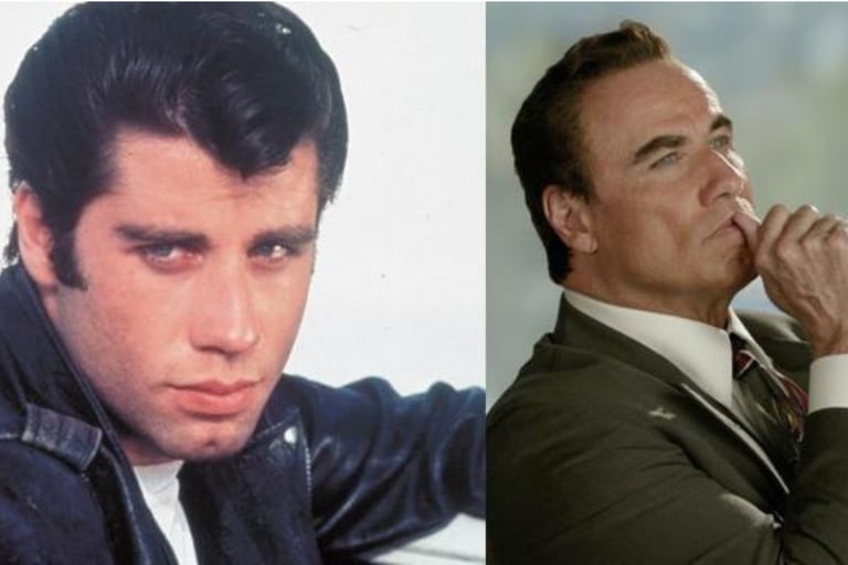 John Travolta en Grease y en The People v OJ Simpson