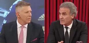 Alejandro Fantino y Oscar Ruggeri encendieron el debate sobre las "traiciones" en el fútbol