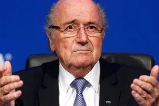 Sepp Blatter, presidente de la FIFA cuando se anunció a Qatar como organizador del próximo Mundial