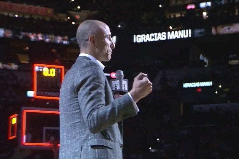 Manu Ginbili dej una huella en su paso por la NBA