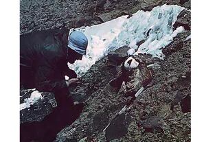El cuerpo momificado se hallaba a más de 5000 metros de altura