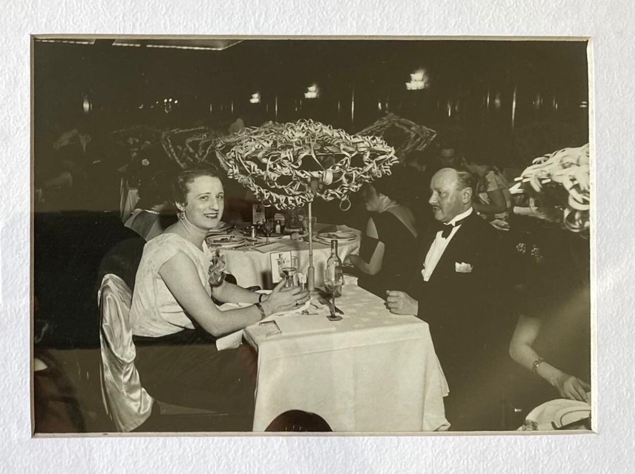 Massimiliano Bencich y esposa, Luisa Rosa Colmegna