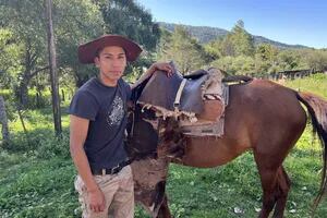 El gaucho de 18 años que quiere ser guardaparque para poder quedarse en el campo