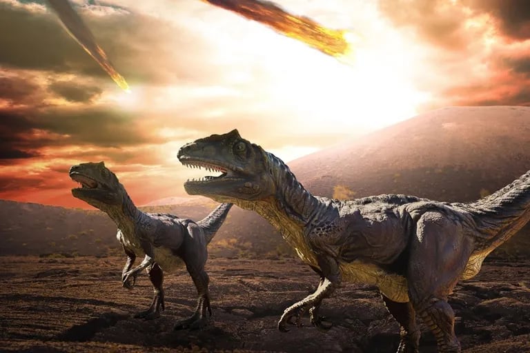 Un estudio revela cómo fue el último día de los dinosaurios en la Tierra -  LA NACION