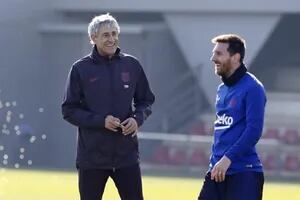 Setién: el DT de Barcelona habló sobre Messi y las llegadas de Lautaro y Neymar