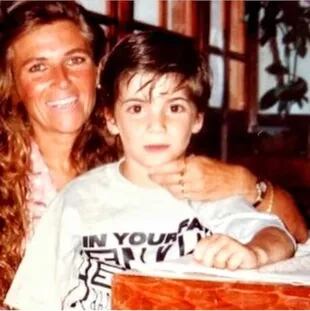 Nancy con su hijo Gonzalo Higuaín