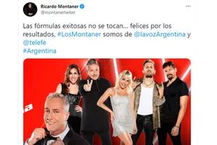 "Las fórmulas exitosas no se tocan": la contundente respuesta de Ricardo Montaner para desmentir que sus hijos se retiren de La Voz Argentina