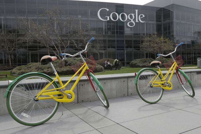 Una vista de la sede de Google en Mountain View, California, en la zona conocida como Silicon Valley