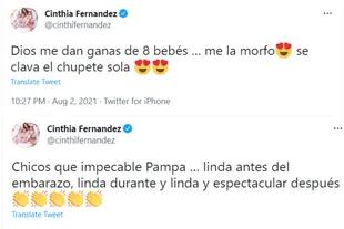 La sorpresiva reacción de la panelista al ver a la hija de Pampita y Roberto García Moritán llevarse el chupete a la boca