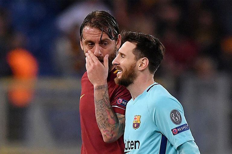 De Rossi: el "pechofrío" Messi, el europeo Gallardo y el recuerdo de Bianchi