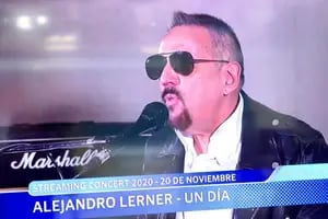 Alejandro Lerner: "No ser oficialista no quiere decir que sos golpista"