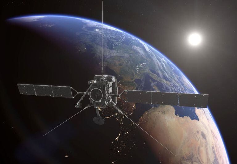 Solar Orbiter atravesó con éxito la zona de nubes de desechos espaciales