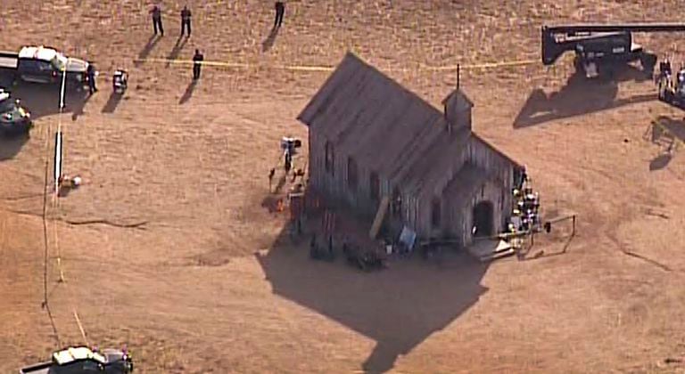 El lugar en el que se produjo la tragedia durante la filmación del western protagonizado y producido por Alec Baldwin