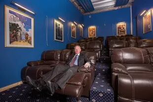 El complejo de ocio de Graham Wildin tiene también una lujosa sala de cine