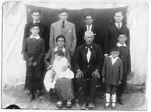 Bautismo presidencial en Tucumán. Familia Barraza. 1925.