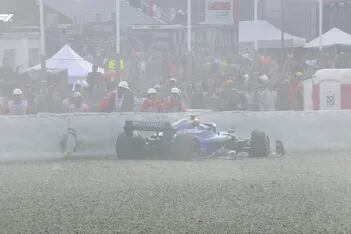 Fórmula 1: Max Vertappen fue el más rápido en las últimas prácticas del Gran Premio de España con lluvia y una bandera roja por un despiste 