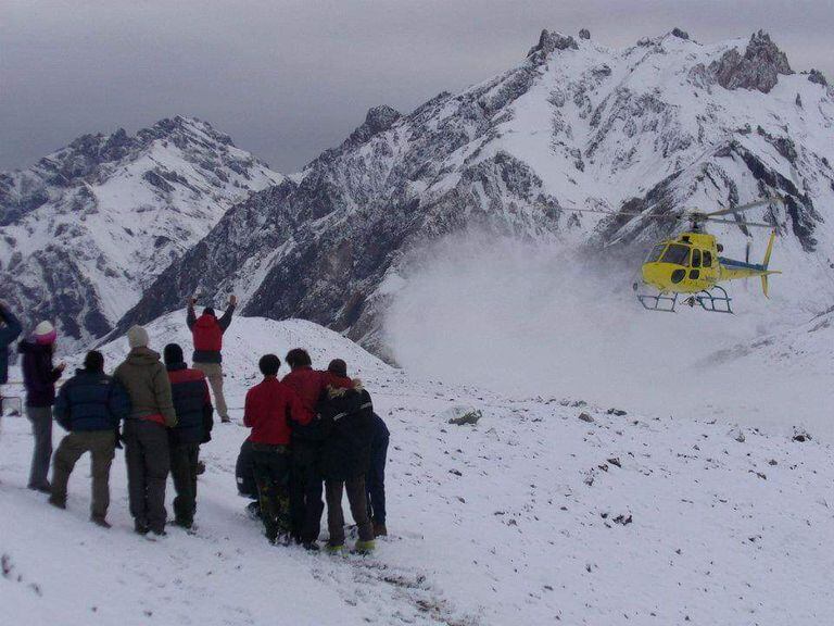 Un andinista murió a solo 70 metros de alcanzar la cumbre