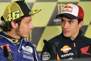 Valentino Rossi y Marc Márquez volverán a estar frente a frente