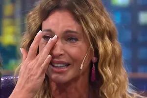 El desconsolado llanto de Karina Mazzocco al recordar un episodio que vivió con Cerati