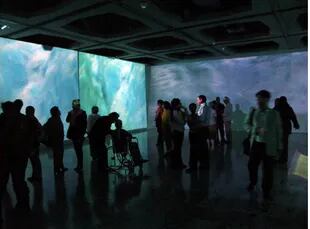 En la feria Pinta se exhibirán Alma de glaciar y Titanes de hielo, videoinstalaciones inmersivas de la artista venezolana Nan González