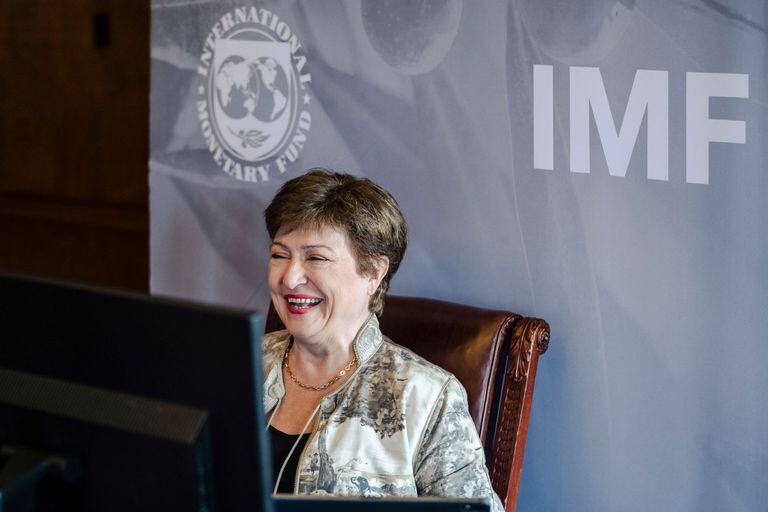 12-07-2021 La directora gerente del FMI, Kristalina Georgieva. ECONOMIA FMI
