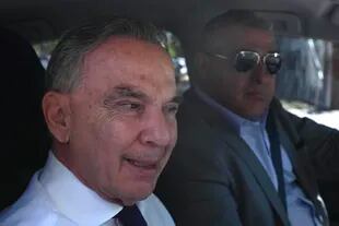 Miguel Ángel Pichetto, líder de Peronismo Republicano, participa del encuentro de la cúpula de la coalición opositora