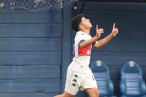 Benjamín Agüero, el hijo del Kun, convirtió su primer gol oficial con la camiseta de Tigre