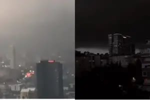 La extraña nube negra que “apagó” al Sol y convirtió al día en noche en Estambul