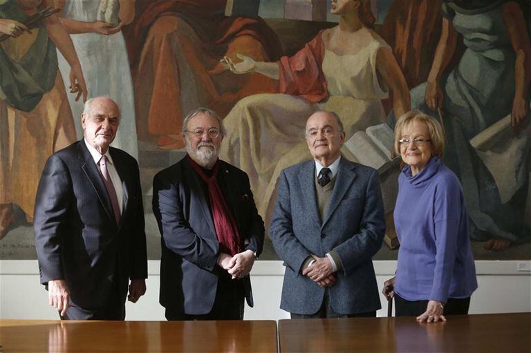 Nelly Perazzo, Jorge Taverna Irigoyen, Ricardo Blanco y Alberto Bellucci, entre los 70 y los 80, presidieron la Academia de Bellas Artes