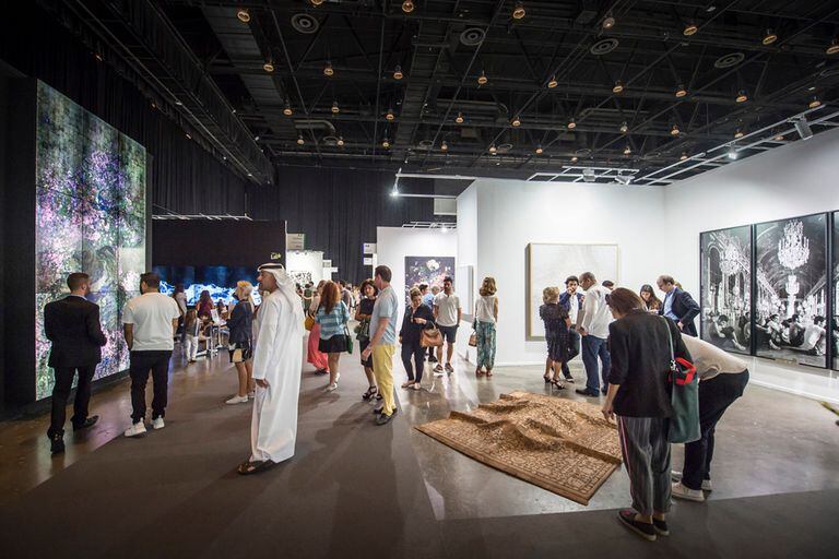 Vista de Art Dubai, en su última edición; este año la sección “Residents” de la feria estará dedicada a América Latina