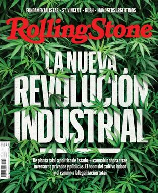 La tapa de la edición de mayo de la revista Rolling Stone Argentina