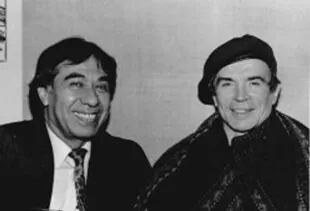 Héctor Zaraspe con Rudolf Nureyev